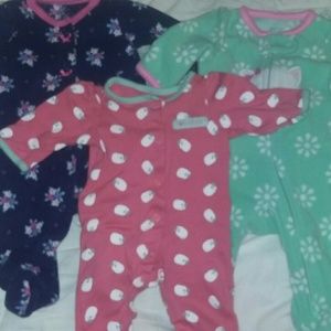 Carter's Girl's Onesie's (Includes all 3)